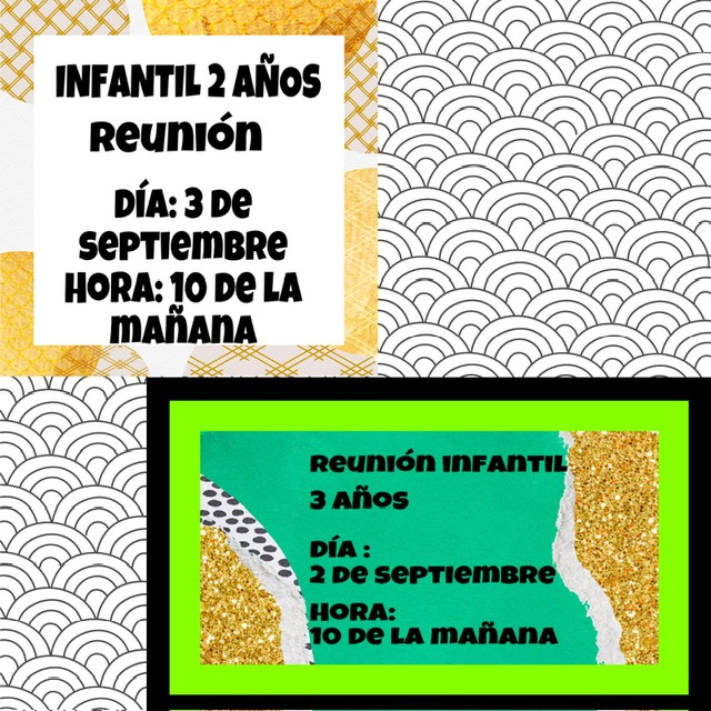 reunion infantil